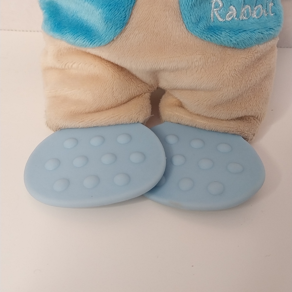 Petter Rabbit Rattle, Teether, Lovey Plush - Picture 4 of 11